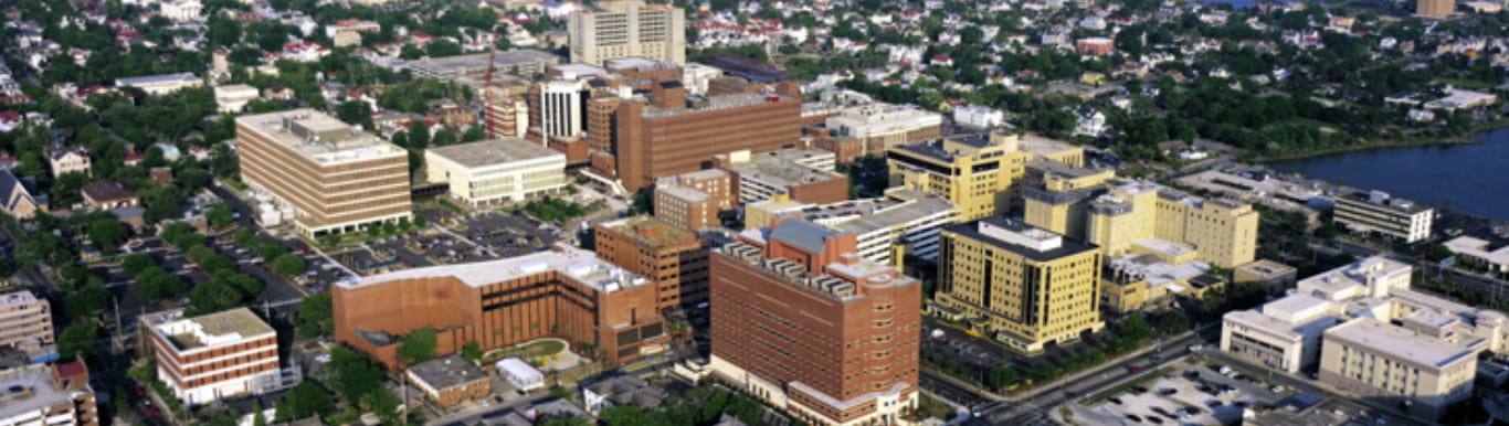 Aerial view of MUSC