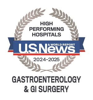 High Performing Gastroenterology emblem