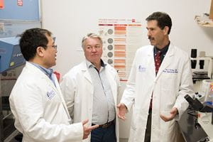 Drs. Kyu Lee, Stephen Duncan, and Don Rockey