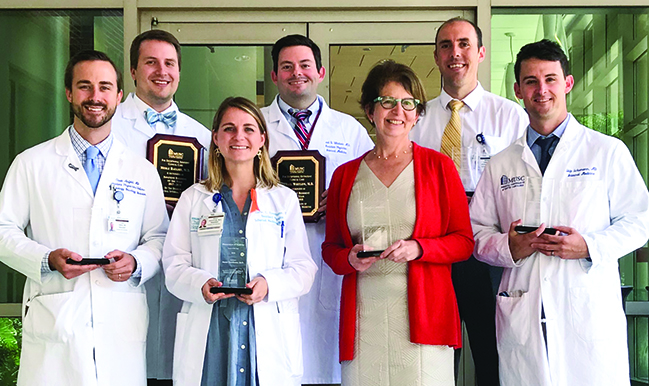 2018 Resident Award Day Recipients