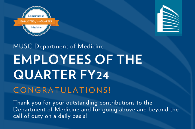 FY24 Employee of the Quarter Winners