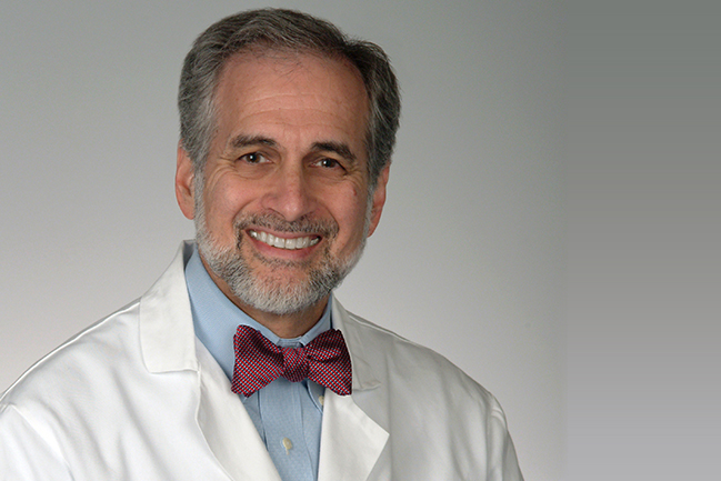 Richard M. Silver, M.D., vice chairman of development in the Department of Medicine.