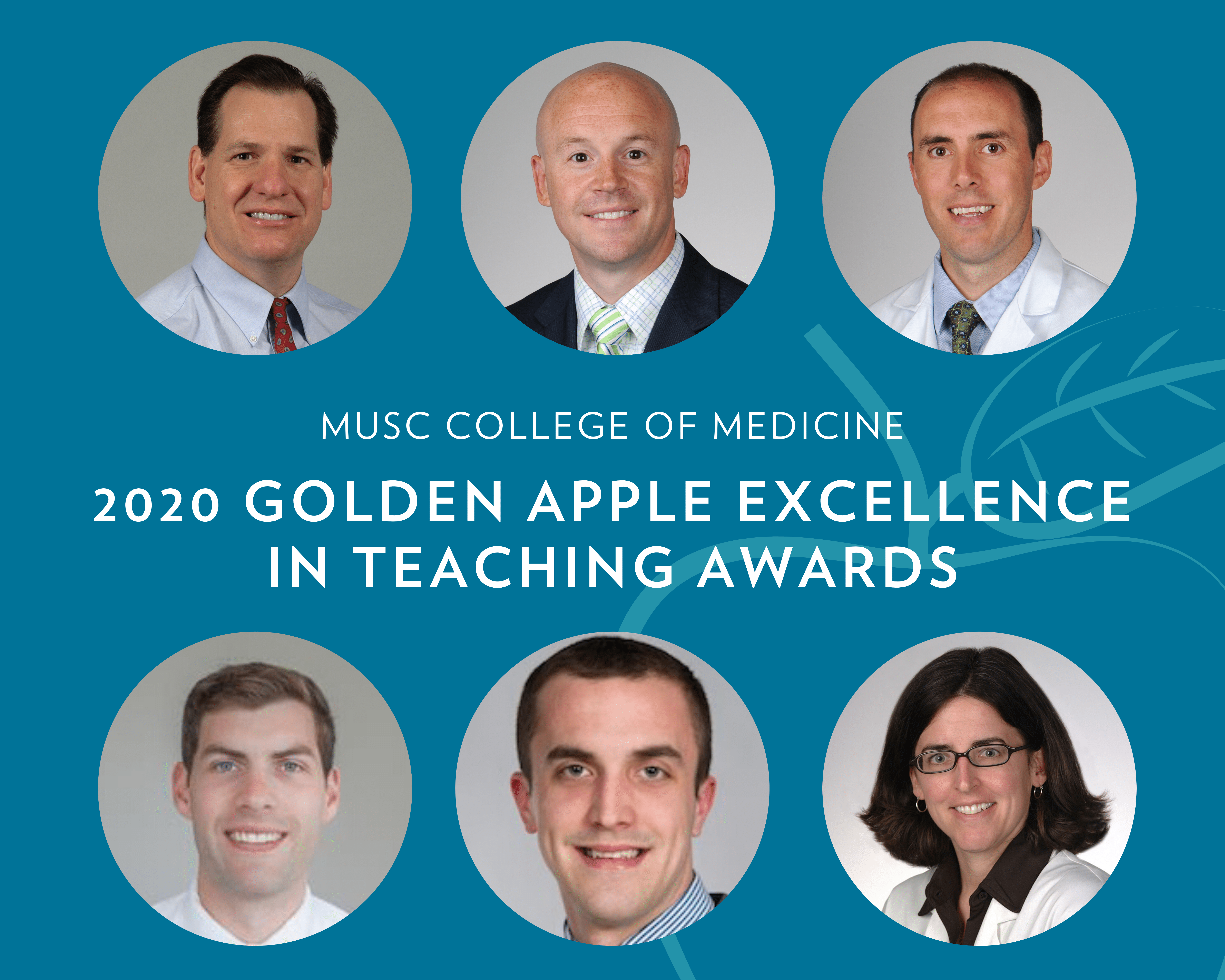 Department Of Medicine Faculty And Residents Honored With Golden Apple Awards College Of Medicine Musc