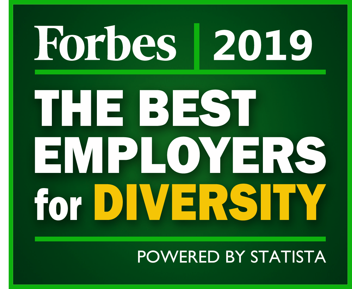 Forbes 2019 Best Employers for Diversity 