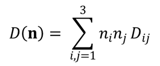 Second equation explaining the DKI approximation to diffusion signal intensity