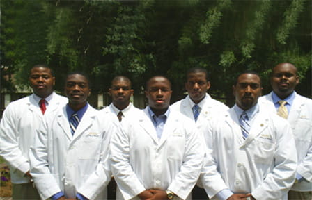 Photo of the founding members of “A Gentleman and a Scholar”
