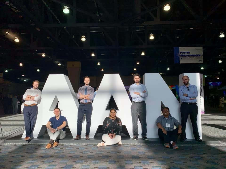 Photo of residents at the AAN conference
