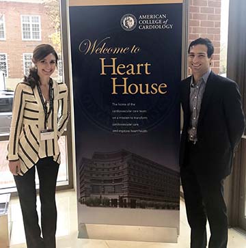 Cardiology Fellows attending ACC conference