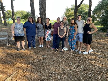 Group photo of last year's HEMOC Fellows