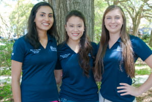 MPH students at first public health week celebration