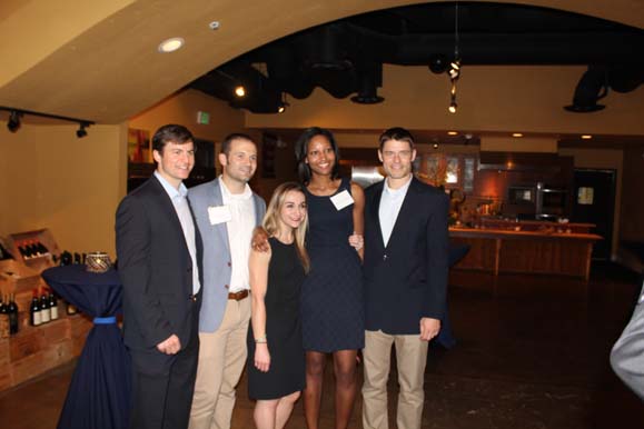 Young alumni and residents at the MUSC ACS Clinical Congress Surgical Reception