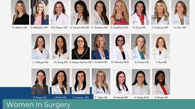 Women in Surgery - Faculty