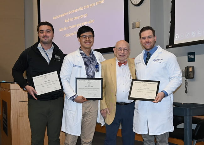 The Curtis P. Artz MUSC Surgical Society Award for Surgical Excellence