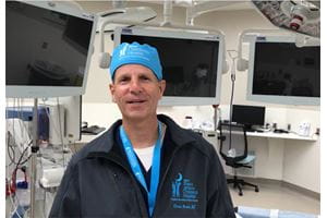 Chris Streck, MD in the OR