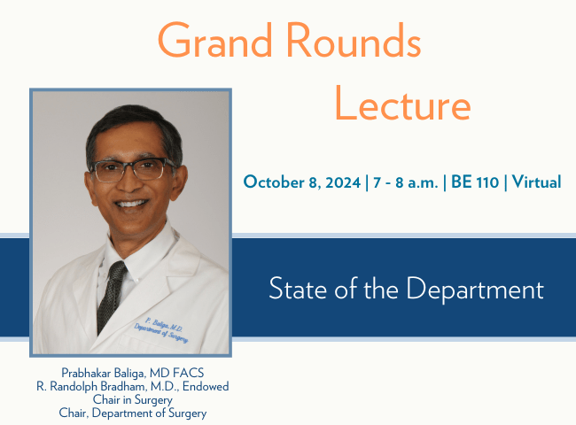 Surgery Grand Rounds October 2024