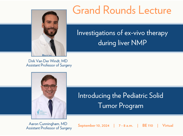 Surgery Grand Rounds September 2024