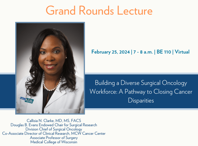 February Grand Rounds - Callissia Clark MD