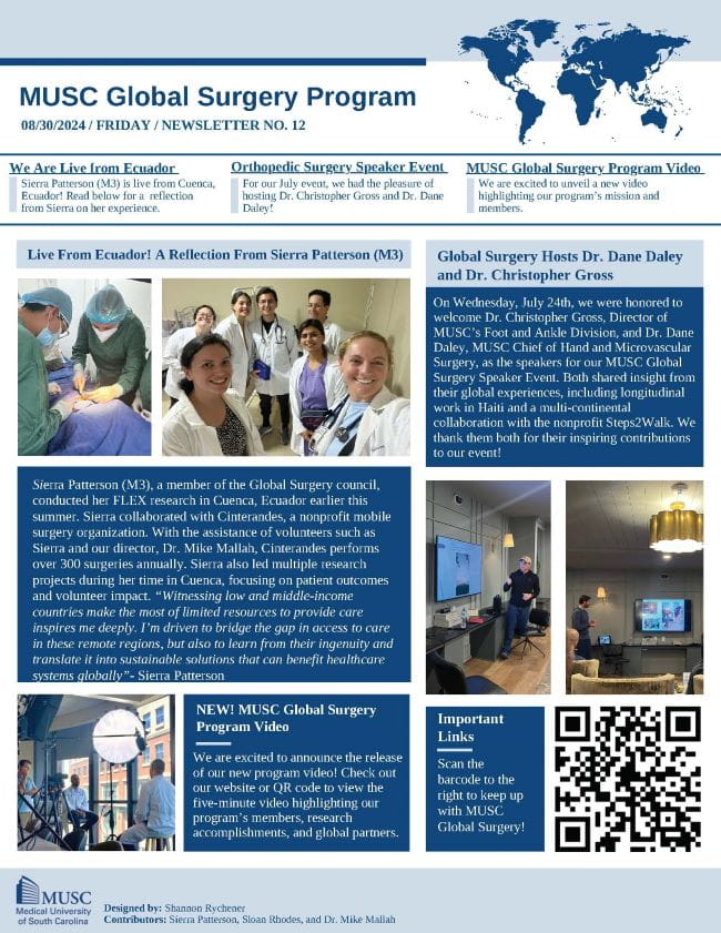 Global Surgery August 2024 issue
