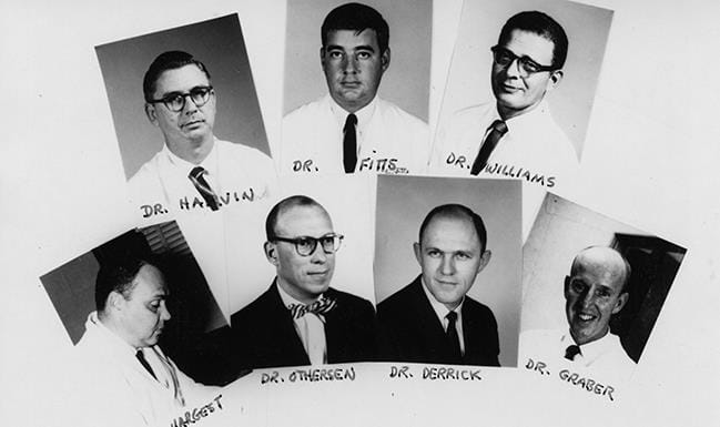 The 1968 transplant and immunology team