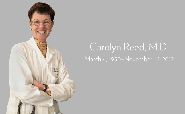 Carolyn Reed MD