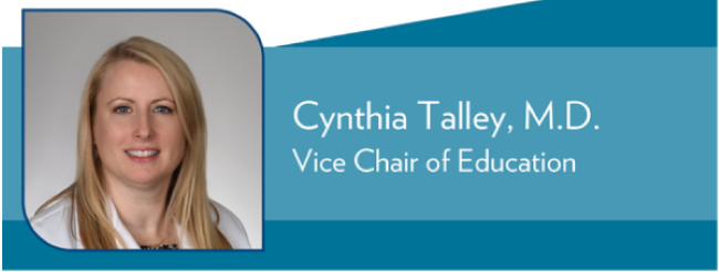 Dr. Talley named Associate Dean for Graduate Medical Education