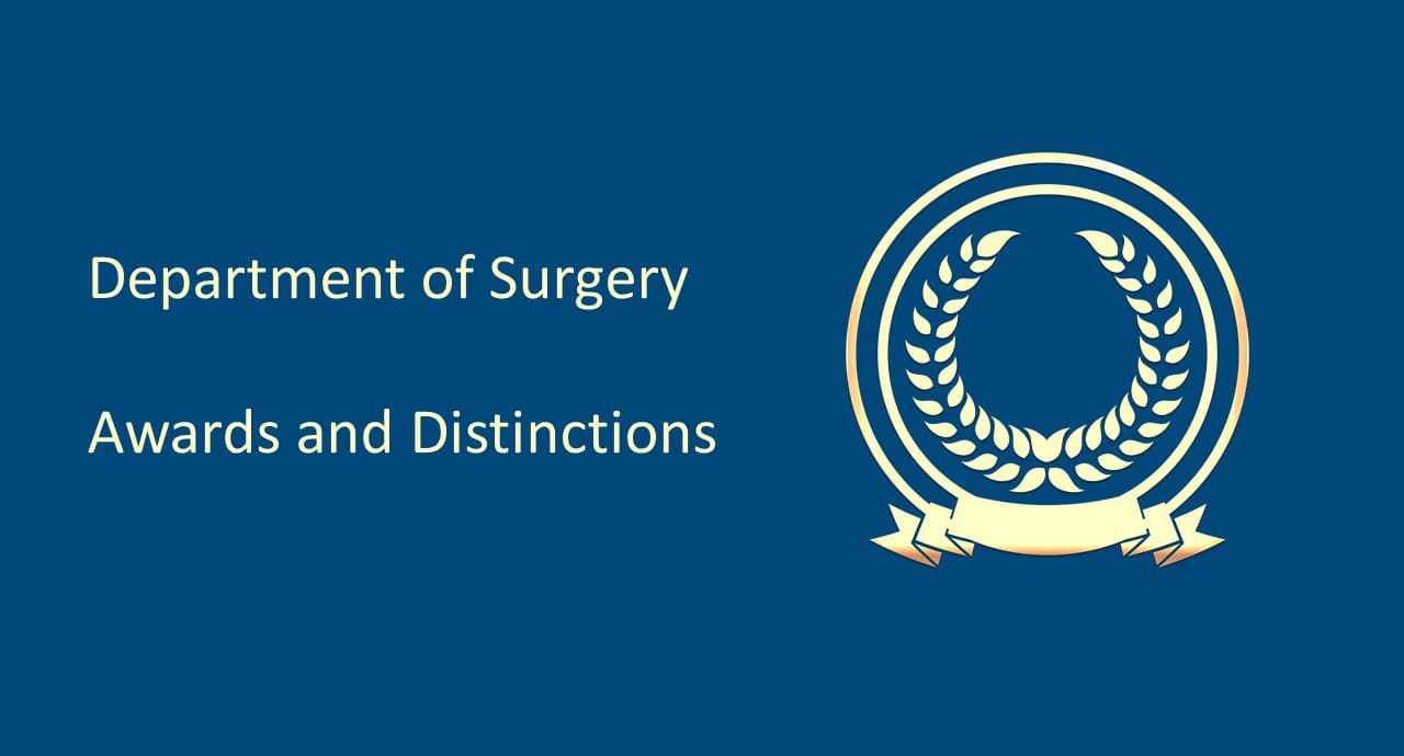 Awards and Distinctions College of Medicine MUSC