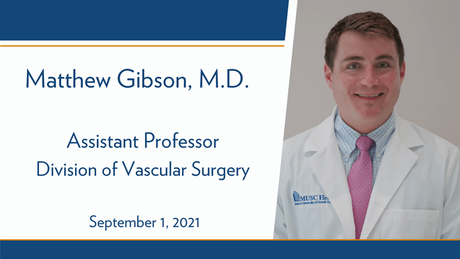 Vascular Surgeon Matthew Gibson MD