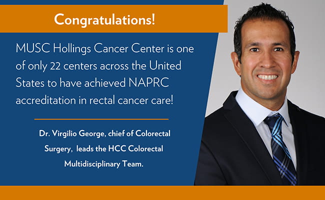 HCC rectal cancer program receives national accreditation 