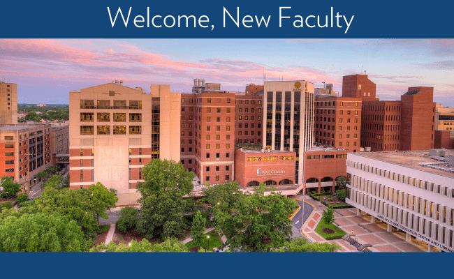 Welcome, new faculty 