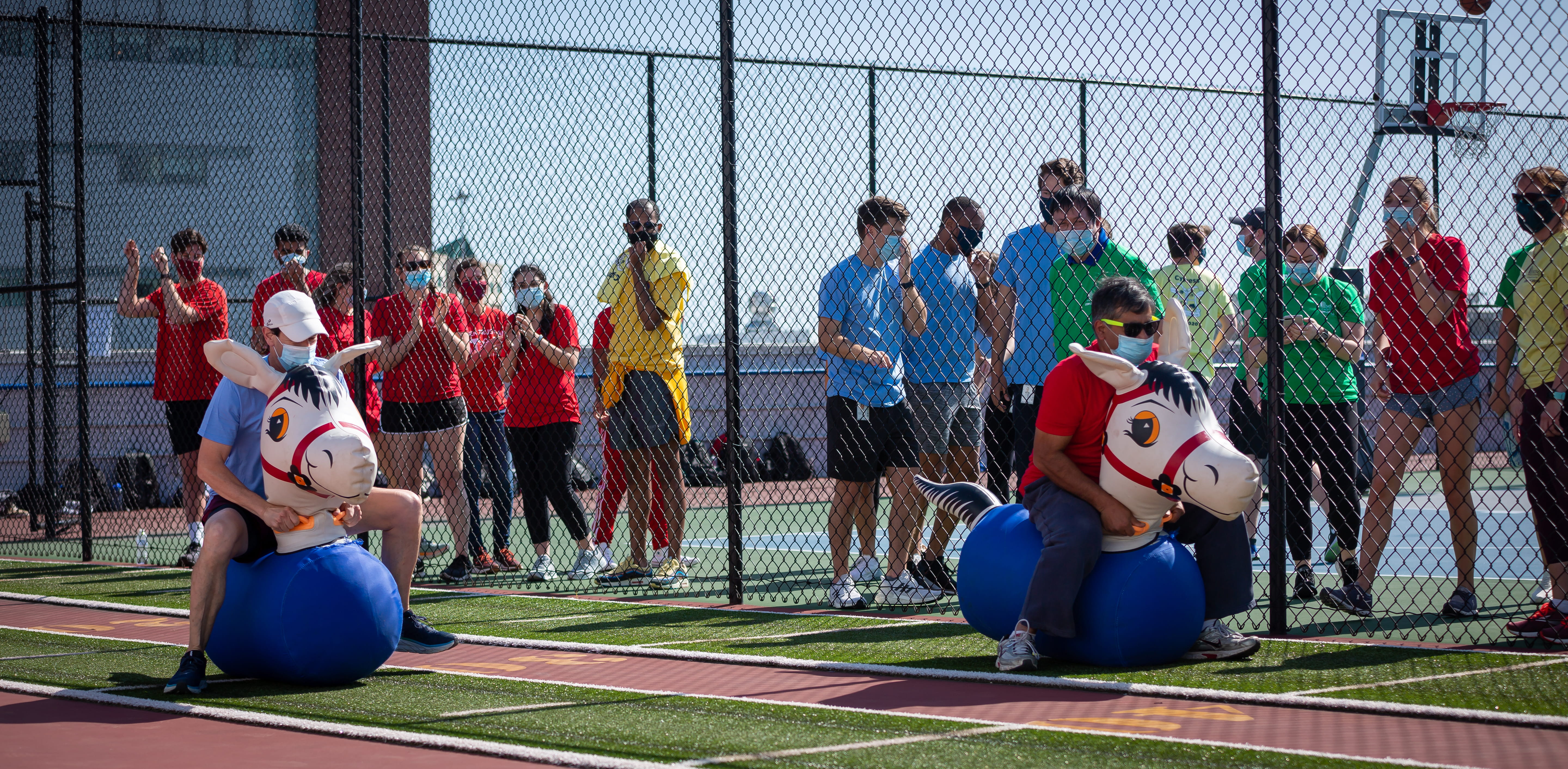 COM Cup Inflatables Race