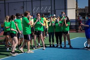Team Pep Talk during COM Cup