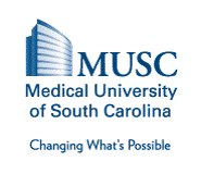 Medical University of South Carolina Logo. Changing What's Possible