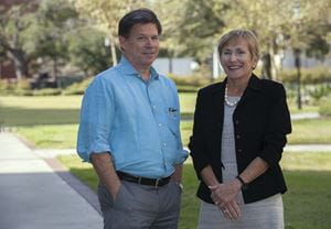 Drs. Patrick Flume and Kathleen Brady